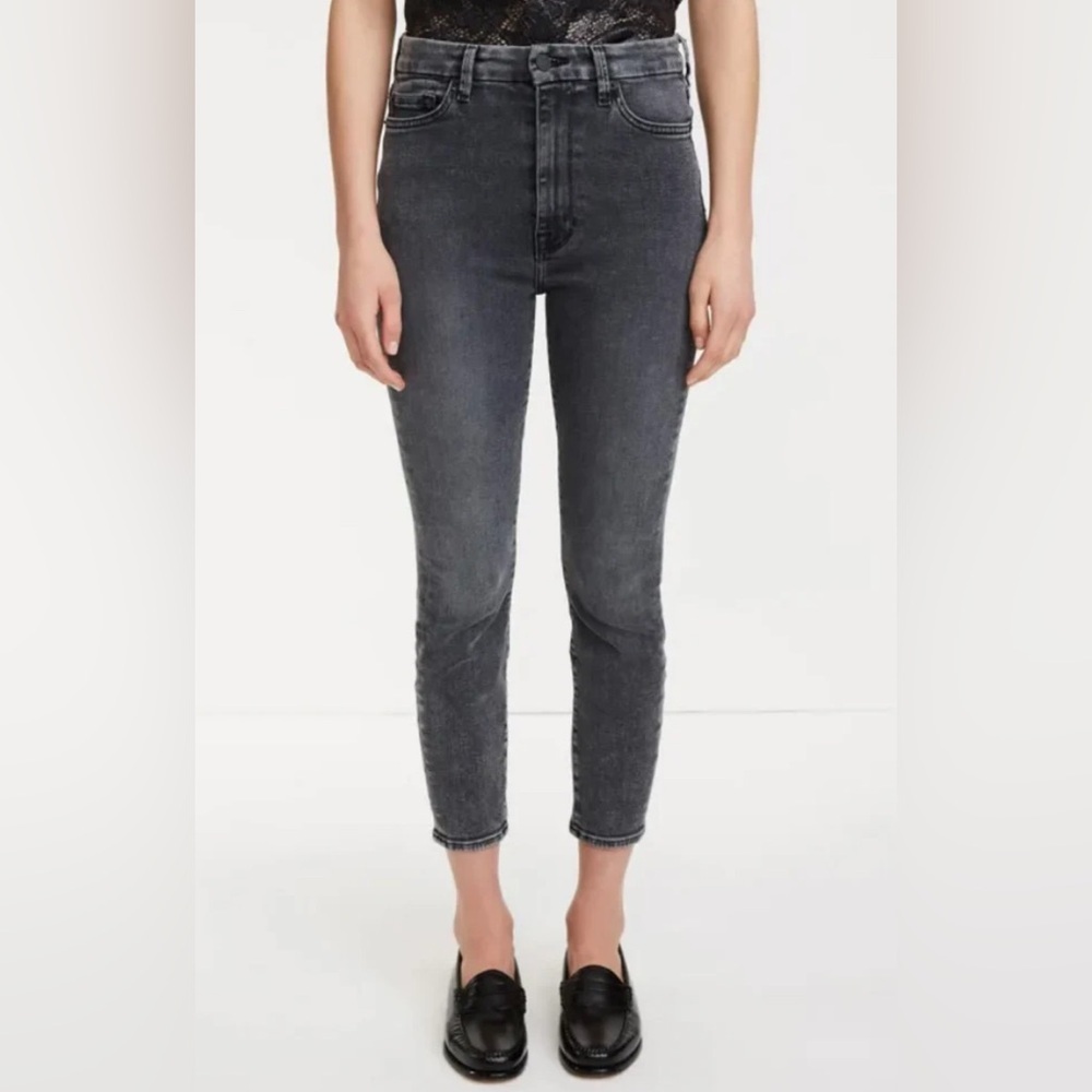 7 For All Mankind Luxe Vintage The Aubrey High Rise Skinny Jeans 29